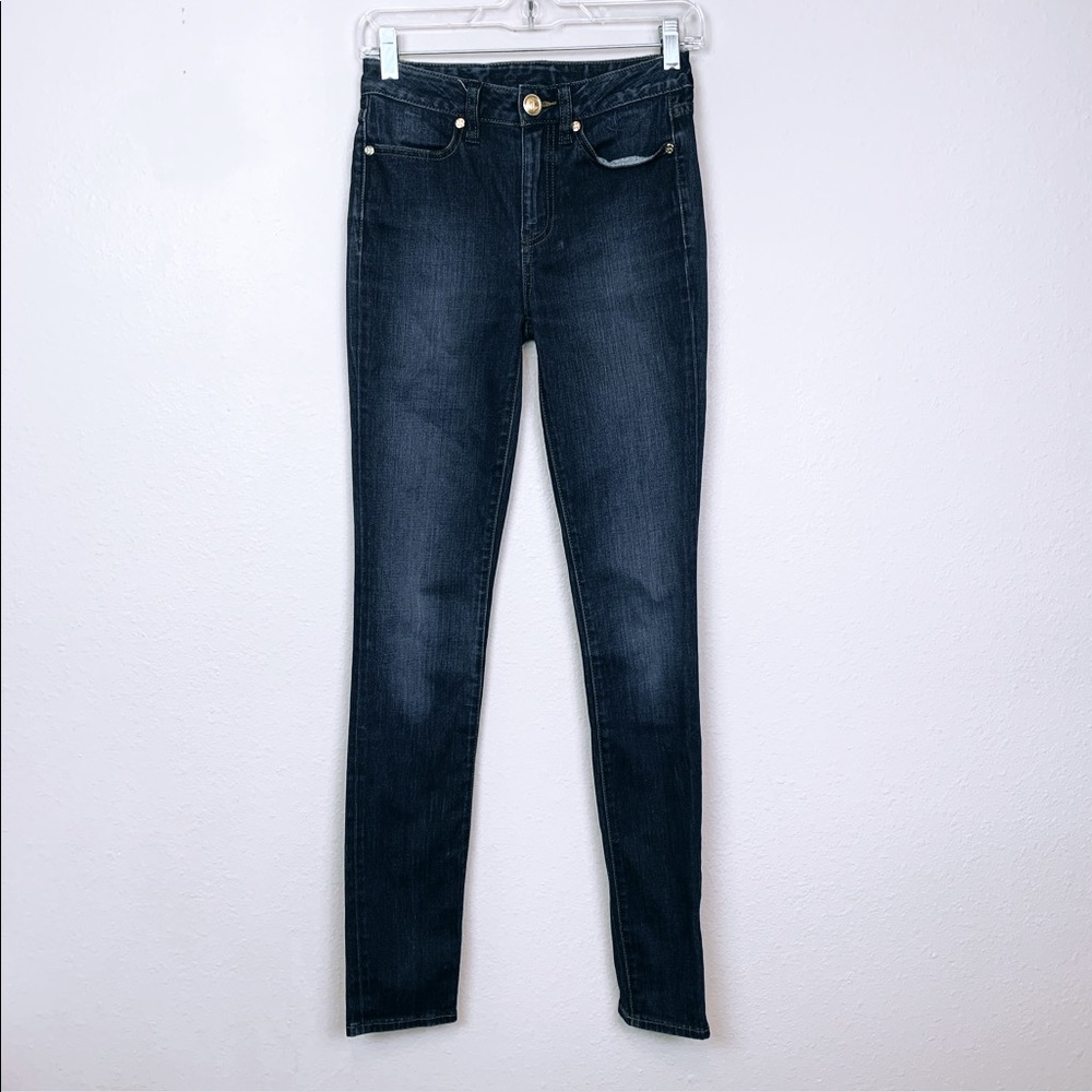 Tory Burch High Waisted Blue Skinny Jeans